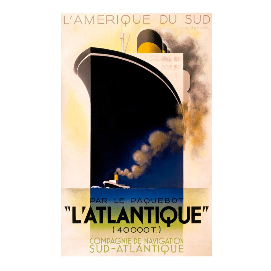 A.M Cassandre L’Atlantique, £290