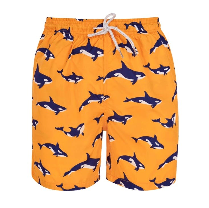 Wolf & Badger Orca Swim Shorts, £60