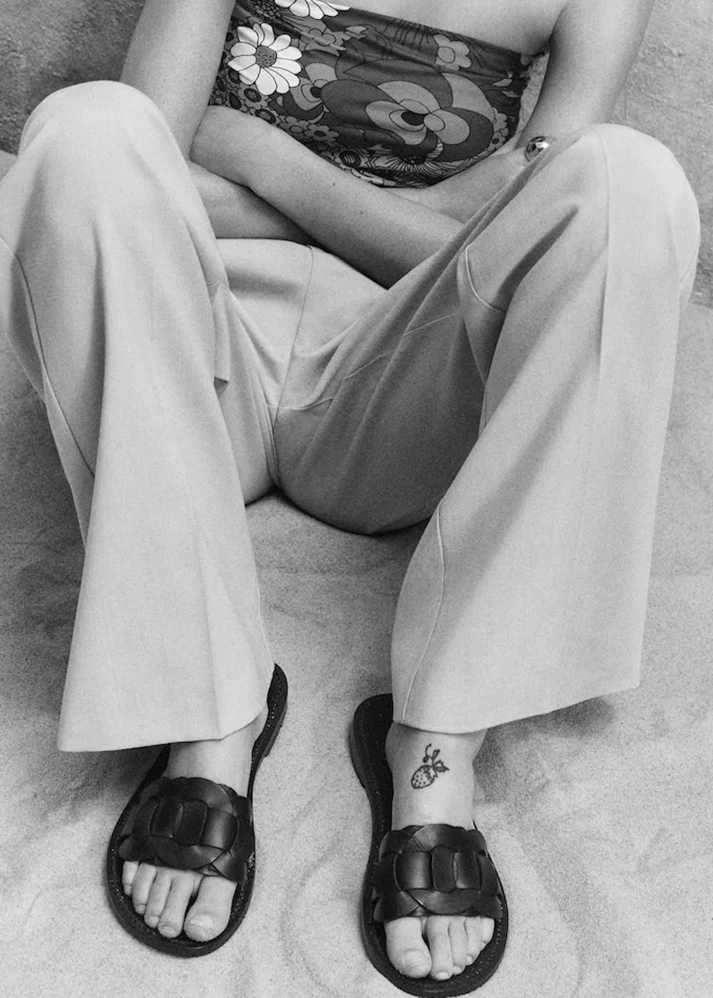 Mango Leather Braided Sandals, £35.99