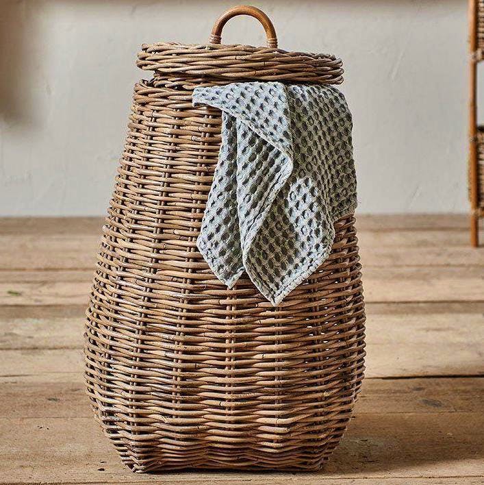 Nkuku Amandi Rattan Laundry Bin, £150