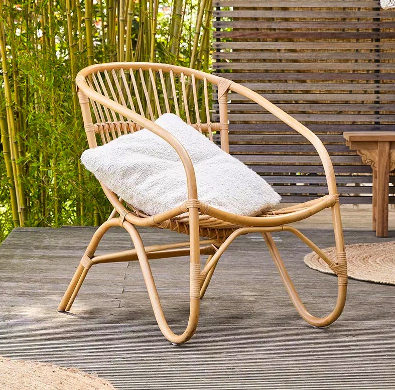 Tikamoon Mutine - Rattan Garden Armchair, £169