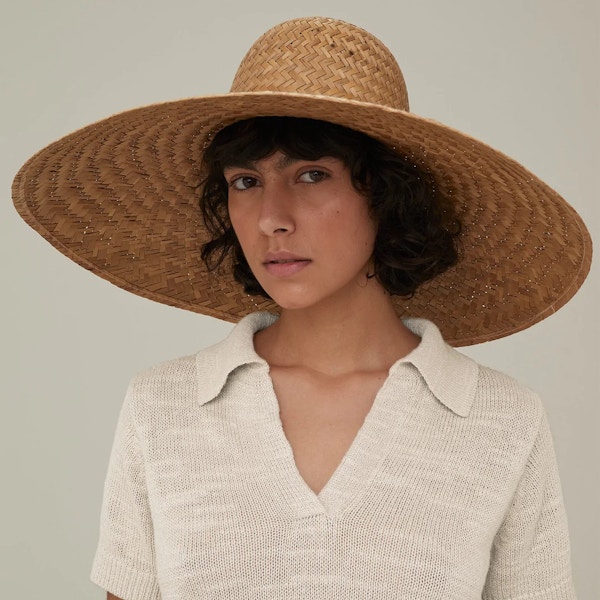 TOAST Clara Wide Brim Straw Hat, £69