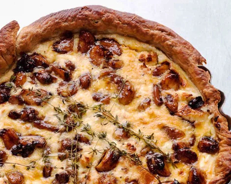 Caramelised Garlic Tart Copy