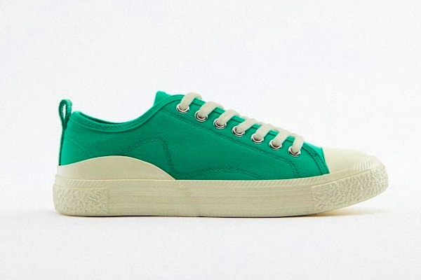 ZARA Canvas Trainers, £22.99