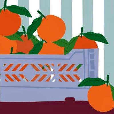 Taxi Brousse Mandarin Poster, £8