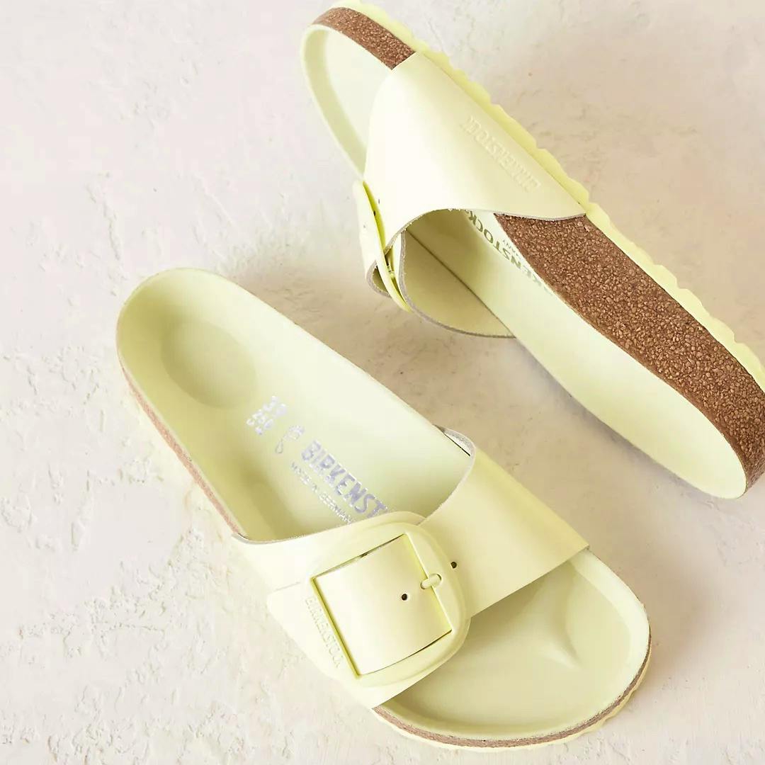 Birkenstock Madrid Patent Sandals, £105