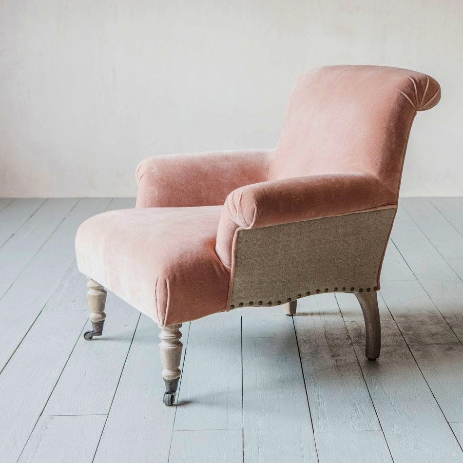 Graham & Green Bella Rose Armchair, £750