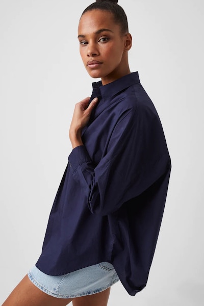 French Connection Rhodes Poplin Relaxed Fit Shirt, £50