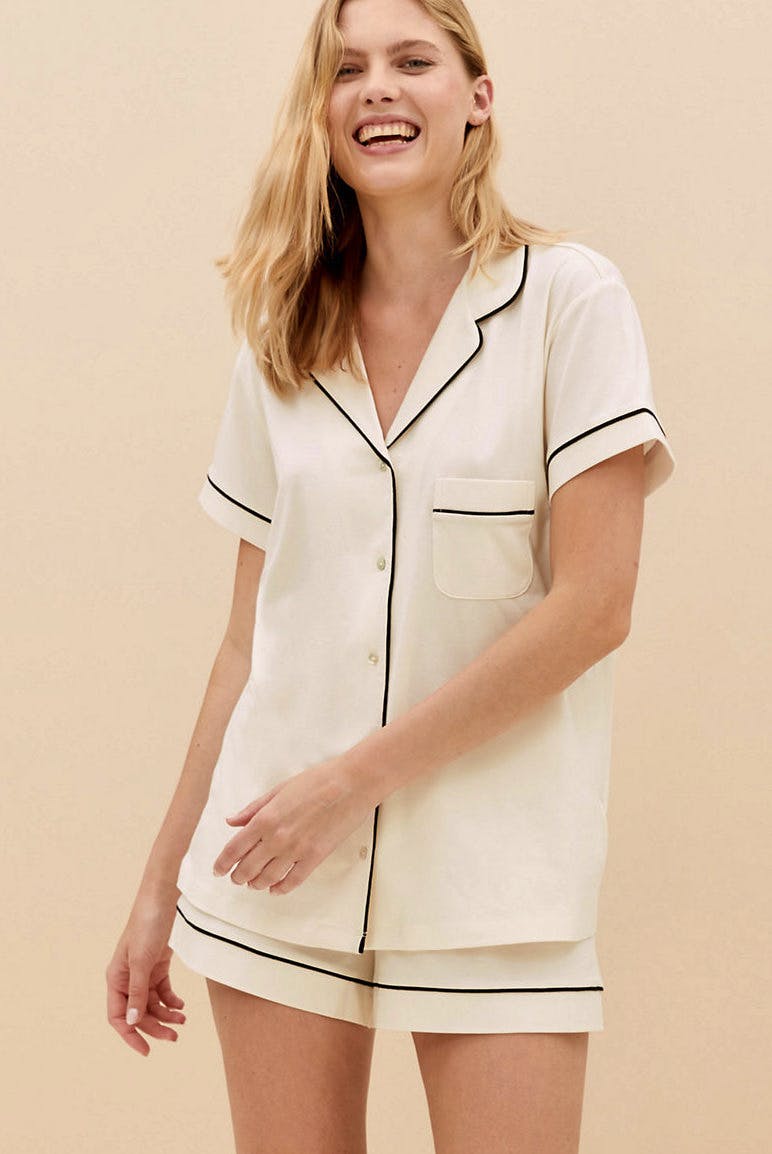 M&S Cotton Modal Shorties Set, £25