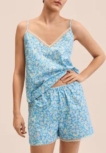 Mango Printed Short Pyjamas, NOW £39.99