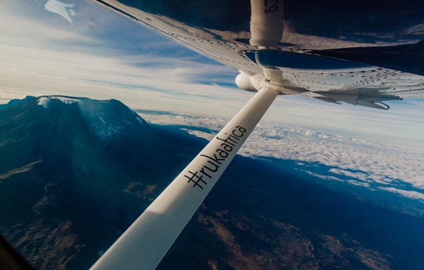Ker Downey Helicopter Flight Over Mount Kilimanjaro