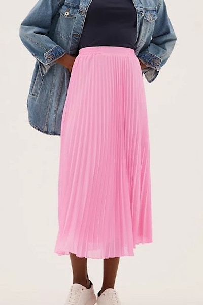 Marks & Spencer Pleated Midaxi Skirt, £24
