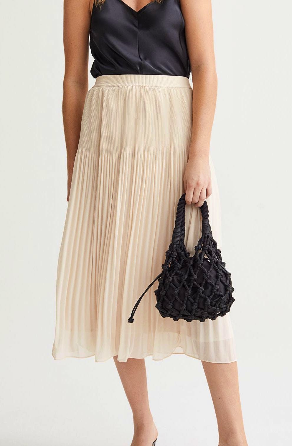 H&M Pleated Skirt, £24.99