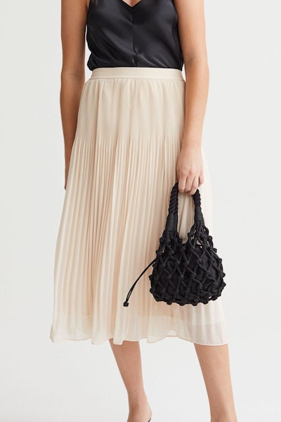 H&M Pleated Skirt, £24.99