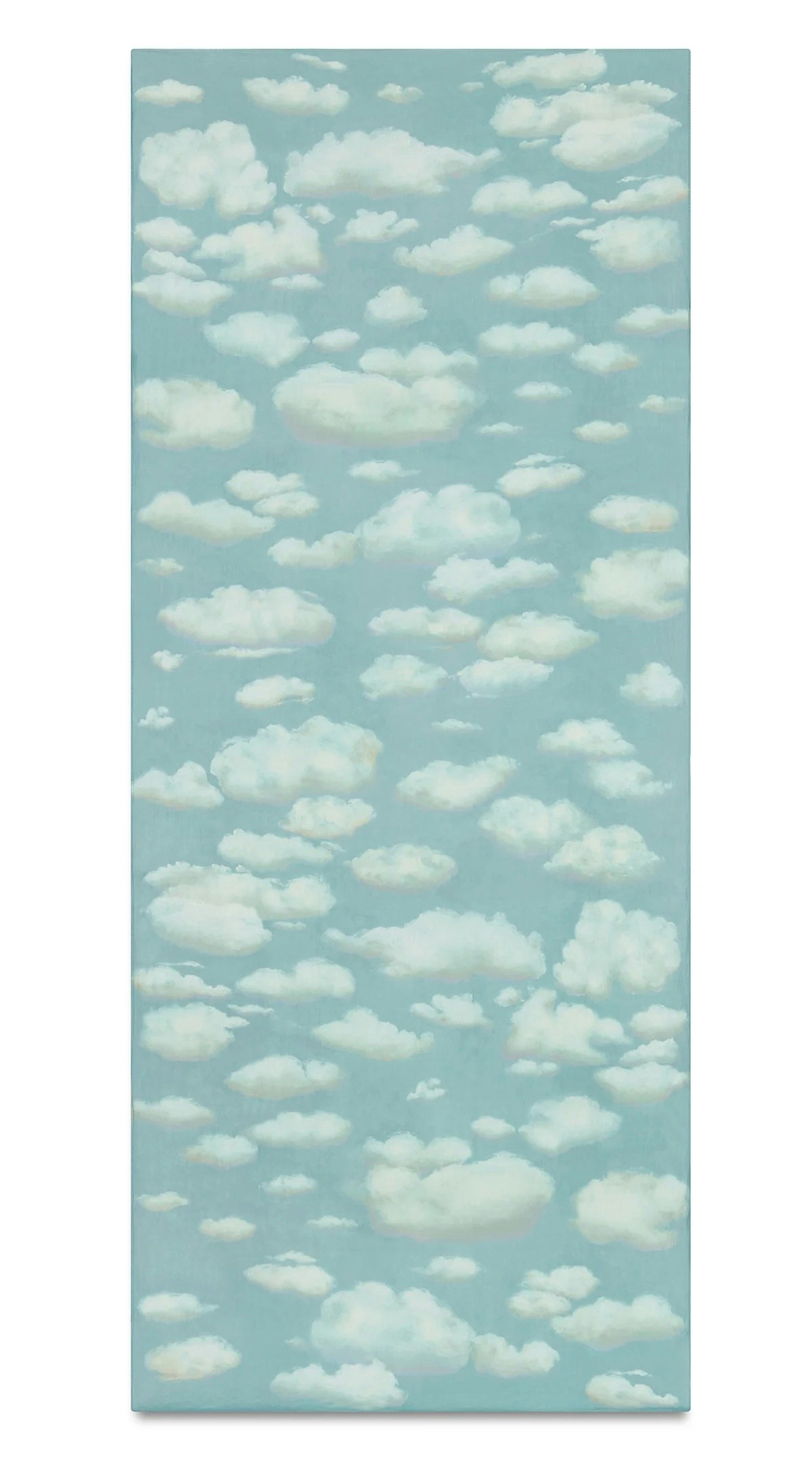 Nuages Cloud Linen Tablecloth In Blue £295