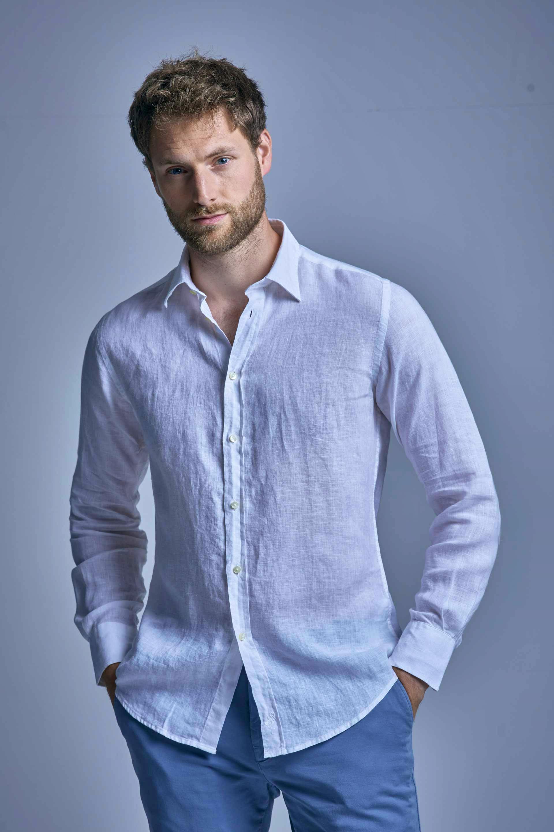 White Linen Shirt £110