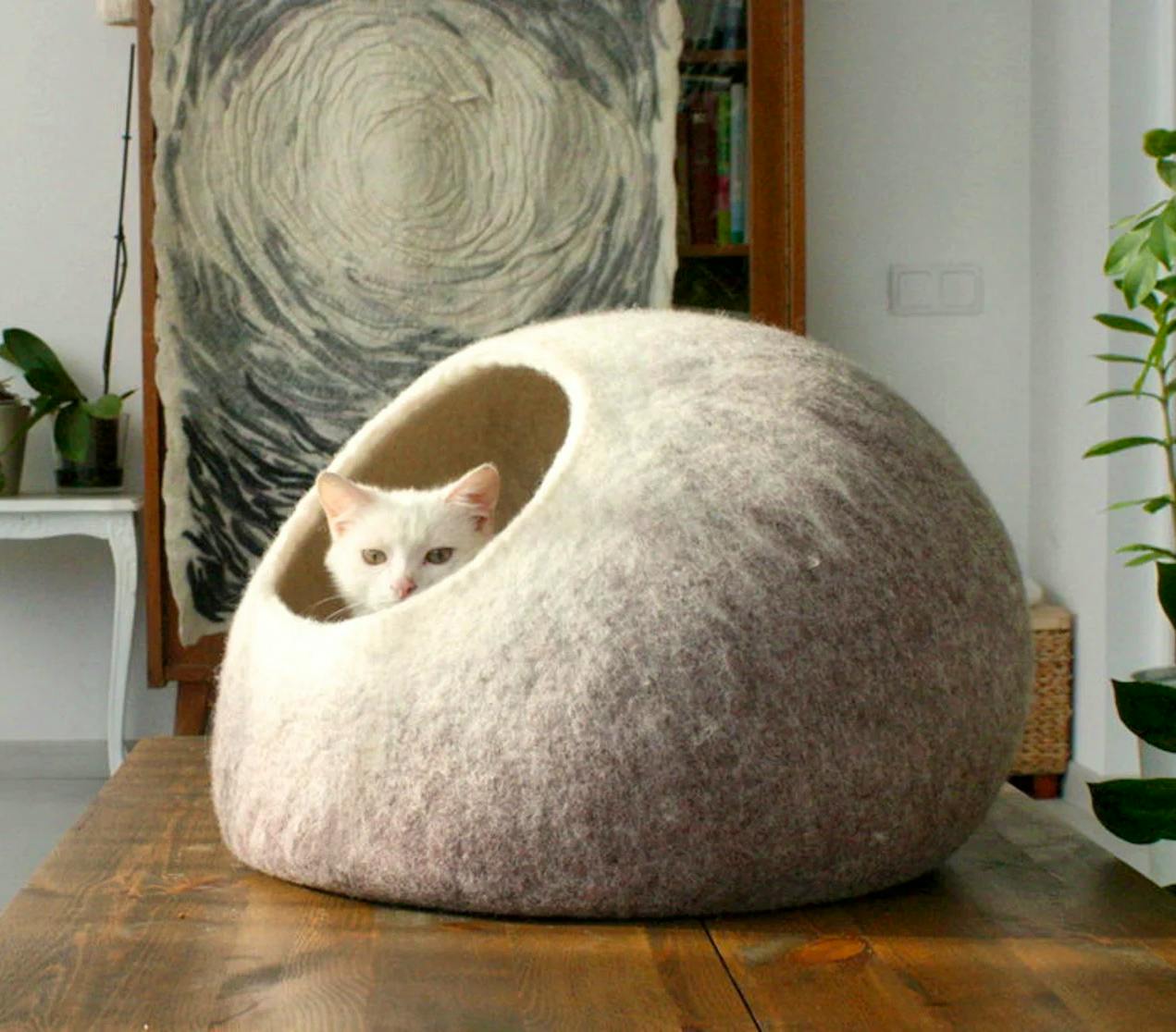 Etsy Cat Bed Cave Cocoon, from £54.38