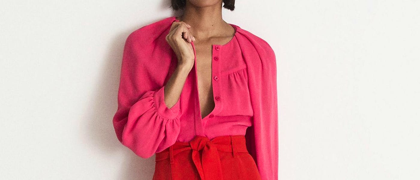 Valentina Colour Clash Mini Dress, Now £80