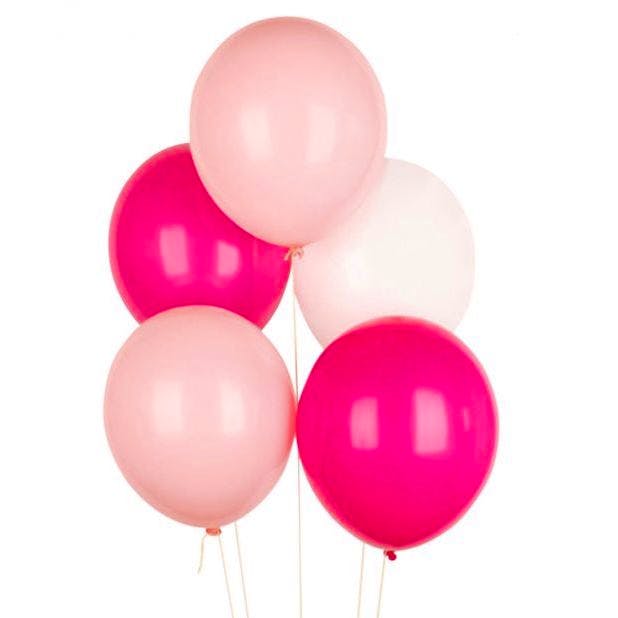 My Little Day Set Of 10 Latex Balloons – Pink, £4