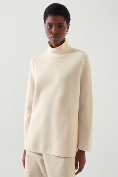 A Line Roll Neck Top, £69