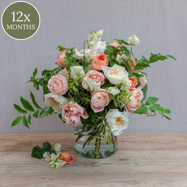 12 Monthly Bouquet Deliveries, From £512
