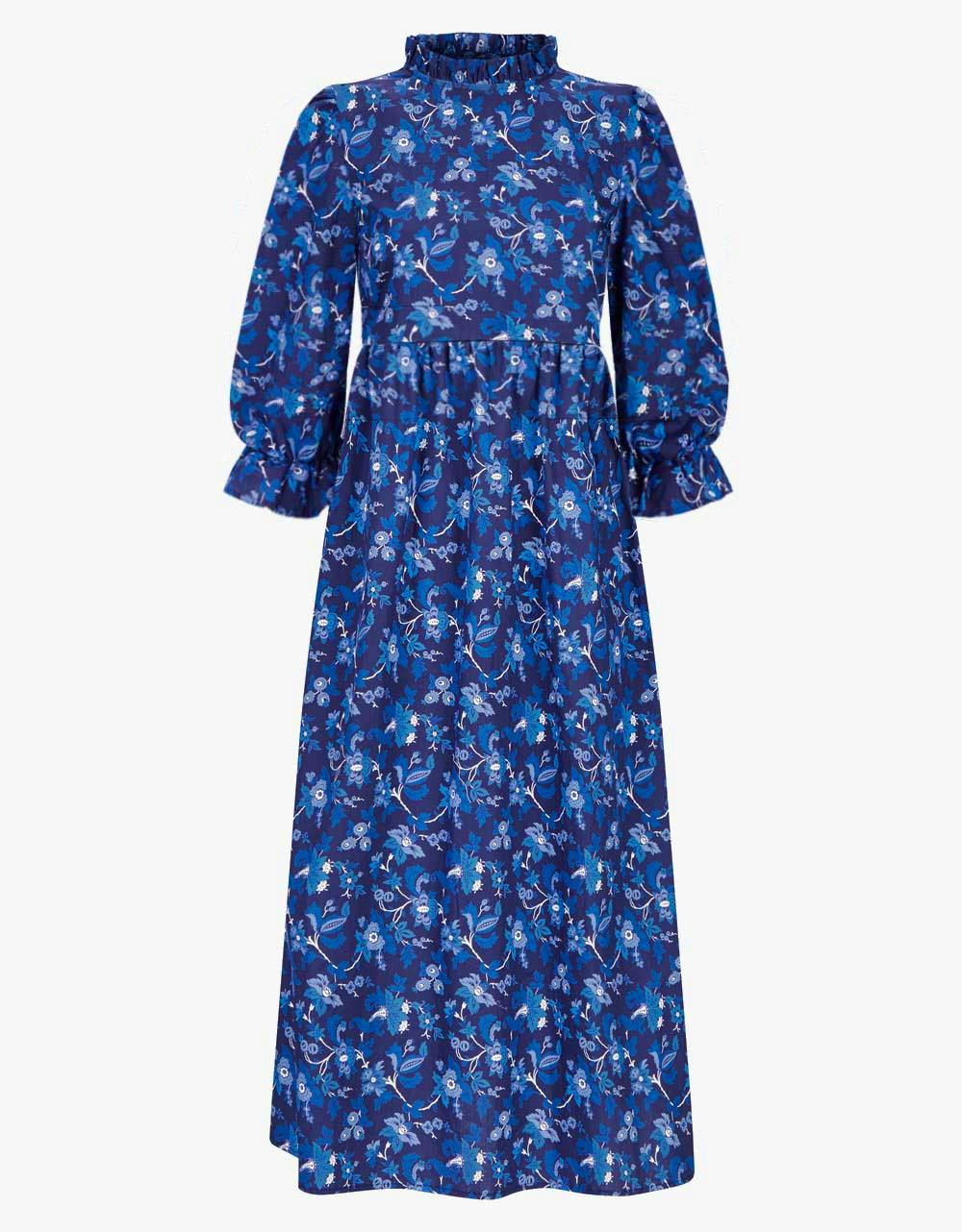 Pink City Prints Midnight Tapestry Mumbai Dress, £180