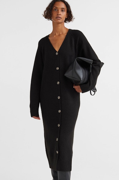 H&M Fine Knit Cardigan Dress, £34.99