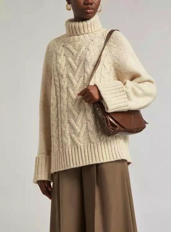 Ganni Oversized Cable Pullover, £355