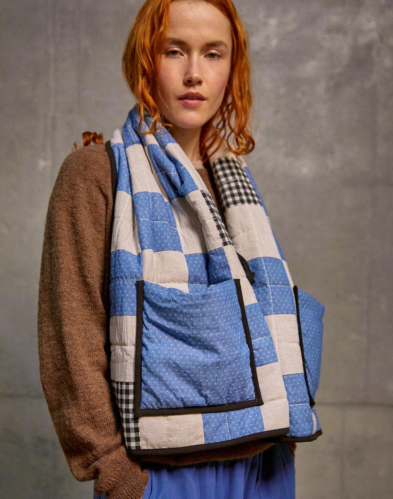 Sideline Snug Scarf Patchwork, £175