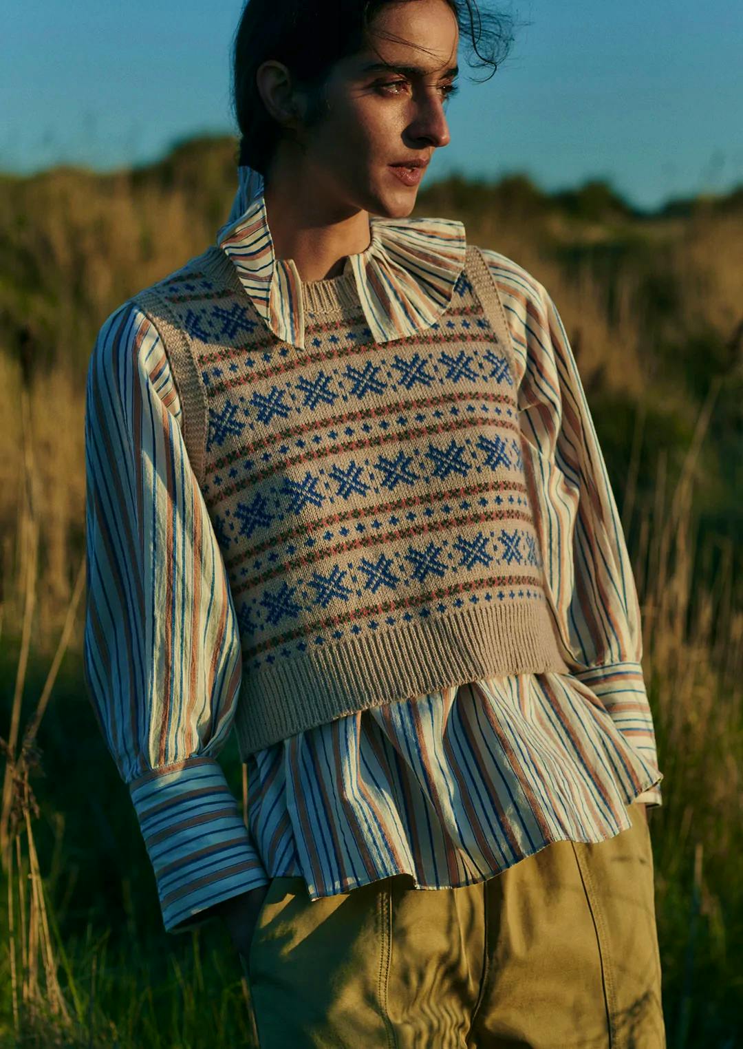 Toast Fair Isle Tank, £125