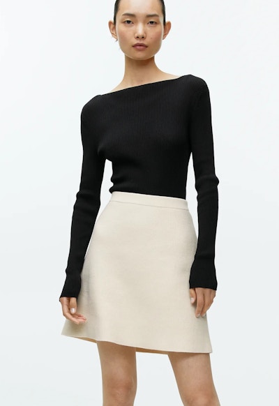 Arket Knitted Mini Skirt, £45
