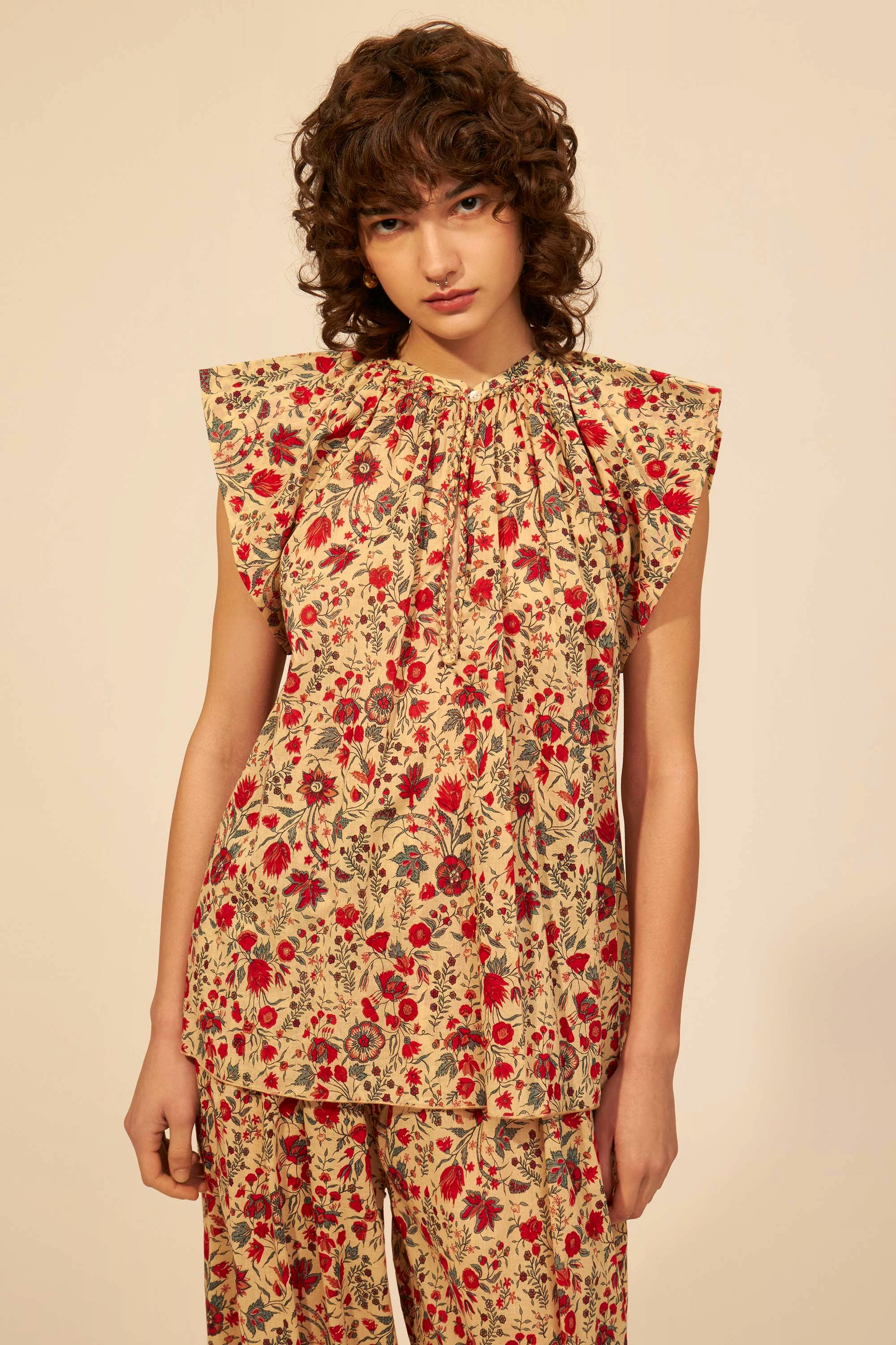 Antik Batik Annie Printed Top, £149