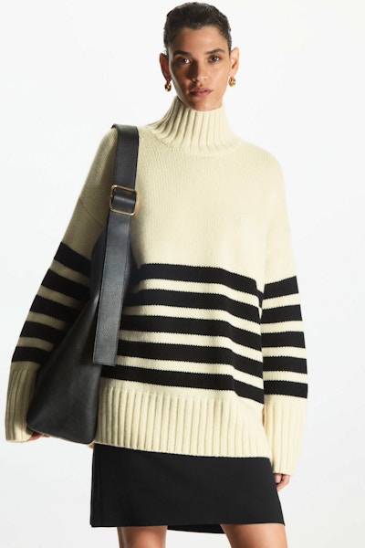 Cos Funnel-Neck Cashmere Jumper, €225