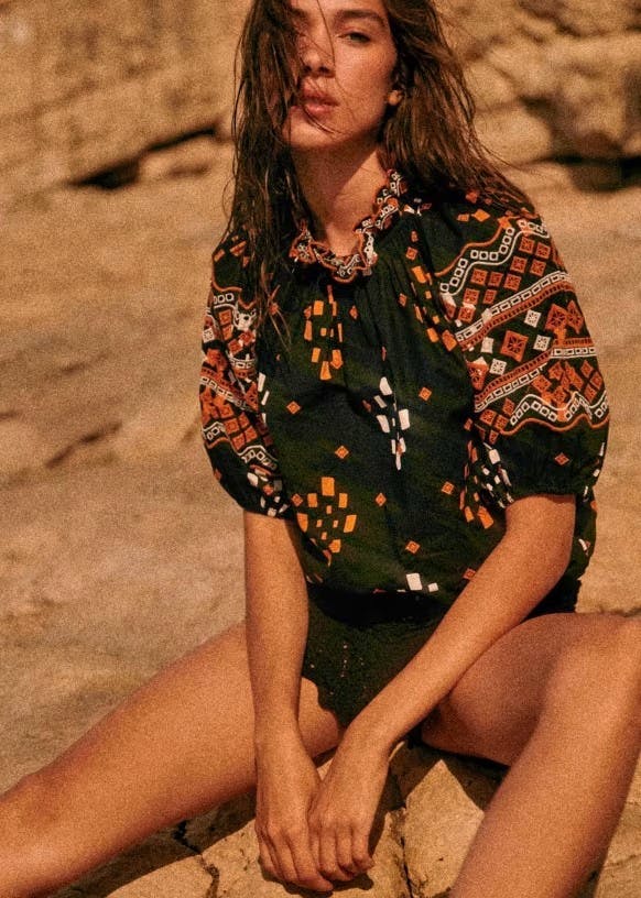 Sezane Patti Blouse, £100