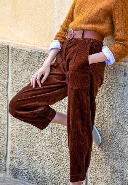 Brora Pull-On Corduroy Trousers, £169