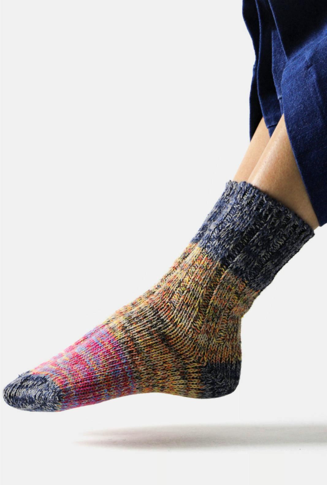 Thunders Love Helen Socks Navy Blue, £22