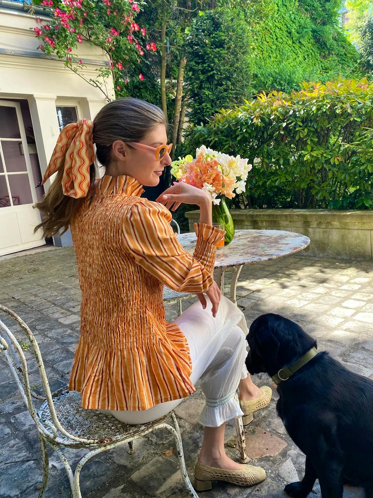 Maria Del Orden Aleria Shirt Terra Stripes, €120