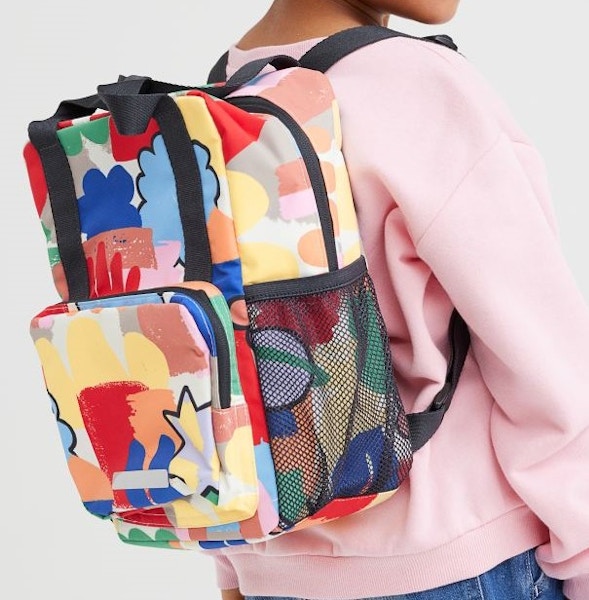 H&M Patterned Backpack, £9.99