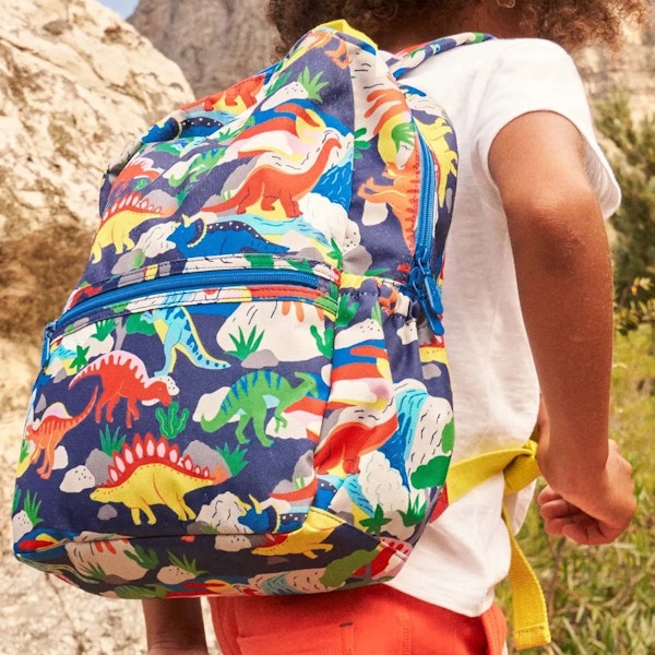 Boden School Bag – Multi Dinosaurs, £37