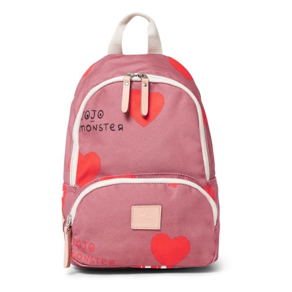 Jojo Factory Heart Backpack Red, £47