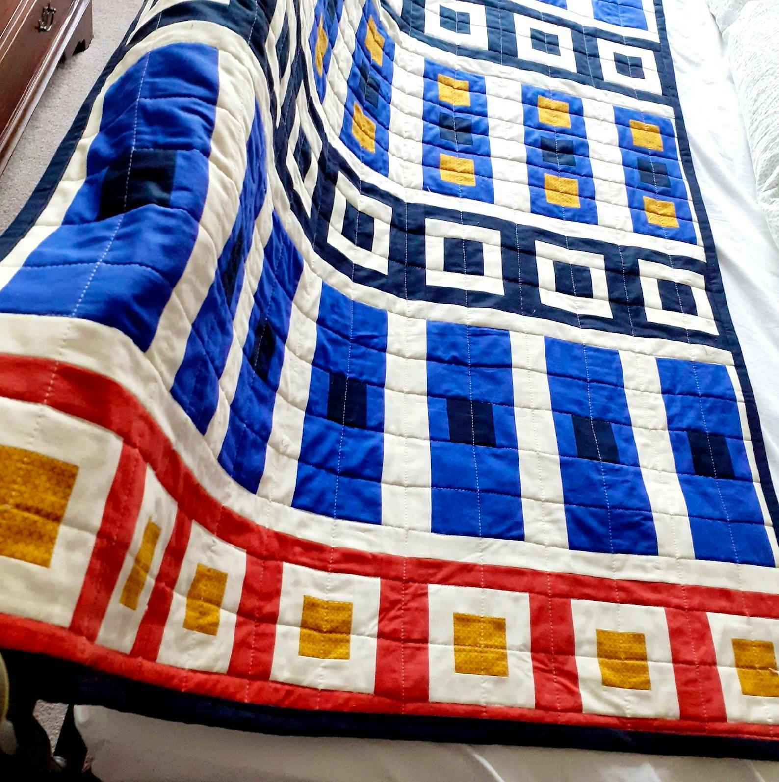 Etsy All Squared Up Quilt, £65