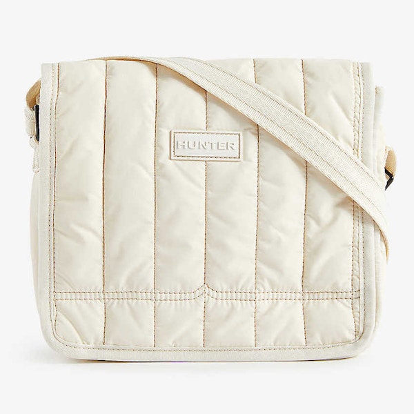 Hunter Intrepid Mini Quilted Recycled-Polyester Cross-Body Bag, £55
