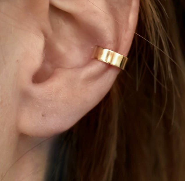 Rachel Balfour The Solid Gold Ear Cuff, £125