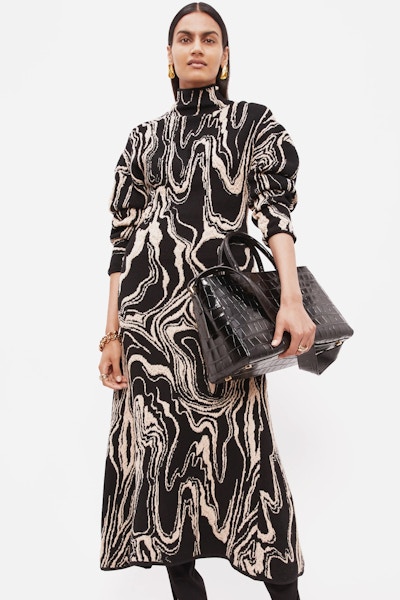 Jigsaw Rock Swirl Knitted Dress, £295