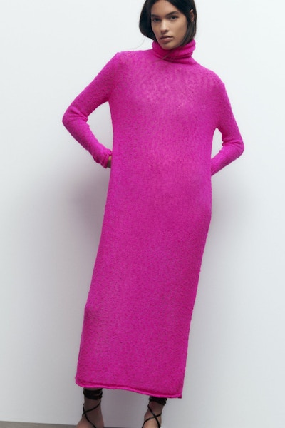 Zara High Neck Knit Dress, £32.99