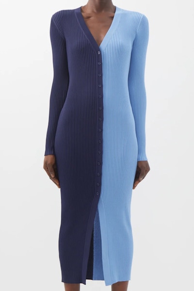 Staud Two Tone Knit Dress, £130