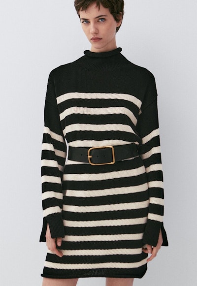 Massimo Dutti Striped Knit Dress, £99.95