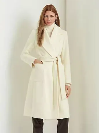 Ralph Lauren Wool Blend Wrap Coat, £399