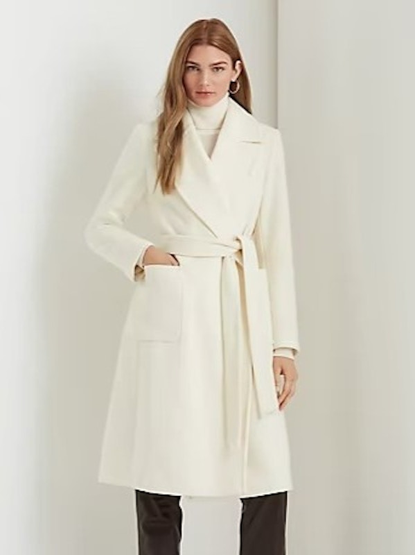 Ralph Lauren Wool Blend Wrap Coat, £399