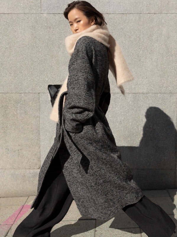 & Other Stories Voluminous Belted Wool Coat, £205
